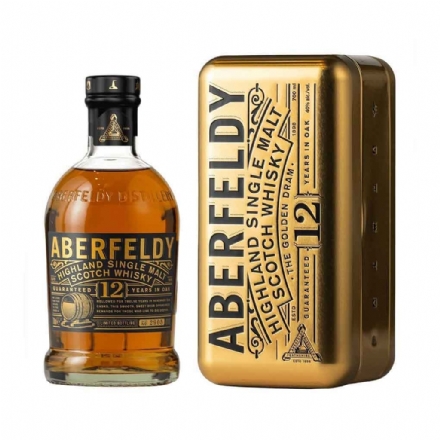 Aberfeldy 12 Year Old Whisky Gold Bar Limited Edition 700ml - Liquor Legends New Zealand