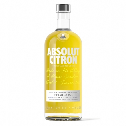 Absolut Citron Vodka 700ml - Liquor Legends New Zealand