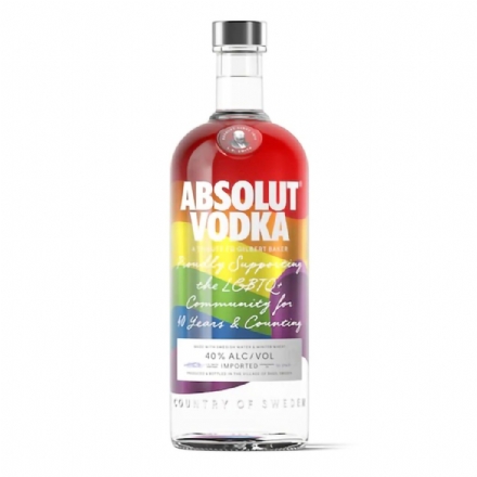 Absolut Rainbow Limited Edition Vodka 1L - Liquor Legends New Zealand