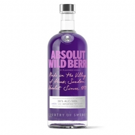 Absolut Wild Berri Vodka 700ml - Liquor Legends New Zealand
