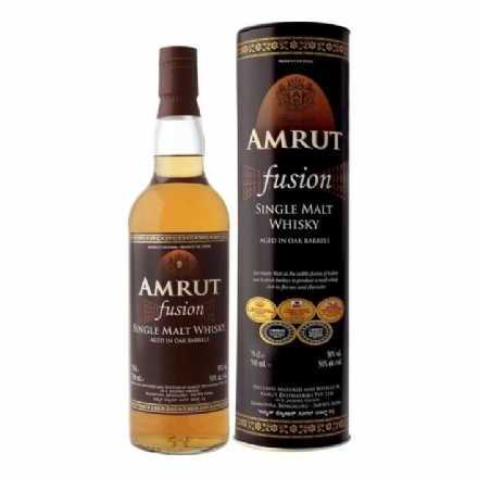 Amrut Fusion Indian Single Malt 700ml - Liquor Legends New Zealand