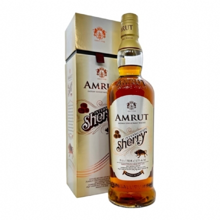 Amrut Intermediate Sherry Single Malt 700ml - Liquor Legends New Zealand