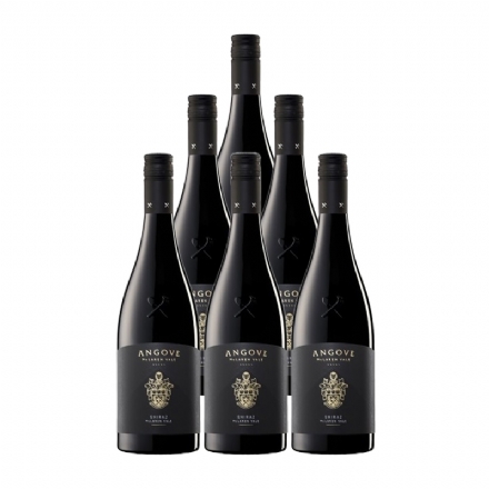 Angove McLaren Vale Family Crest Shiraz 2021 6 Bottles Case Deal - Liquor Legends New Zealand
