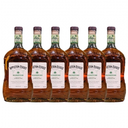 Appleton Estate Signature Blend 1L 6 Bottles Case Deal - appleton estate signature blend 1l 6 bottles case deal - 1    - Liquor Legends New Zealand