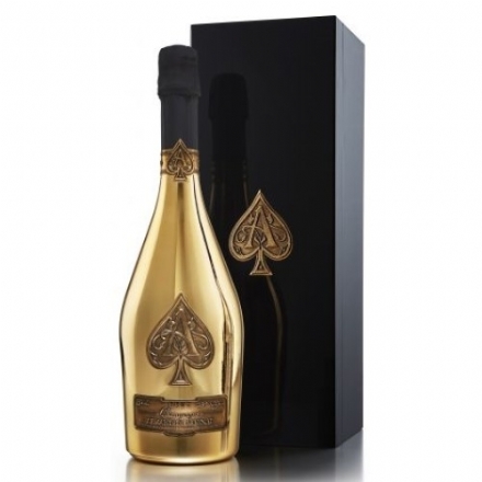 Armand De Brignac Ace of Spades Champagne Brut Gold 750ml - armand de brignac ace of spades champagne brut gold 750ml - 1    - Liquor Legends New Zealand