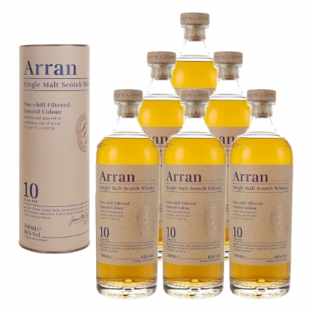Arran 10 Year Old Single Malt 700ml 6 Bottles Case Deal - Liquor Legends New Zealand