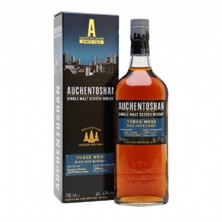 Auchentoshan Three Wood 700ml - auchentoshan three wood 700ml - 1    - Liquor Legends New Zealand