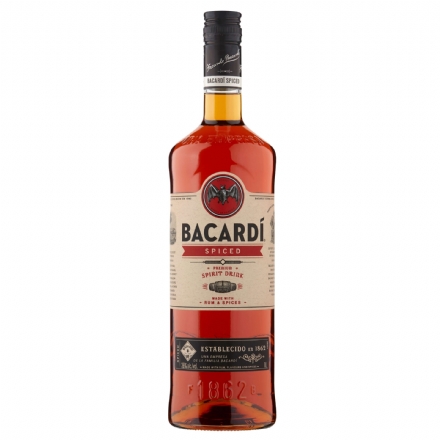 Bacardi Spiced Rum 1L - Liquor Legends New Zealand