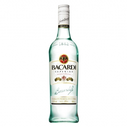 Bacardi White Rum 1L - Liquor Legends New Zealand