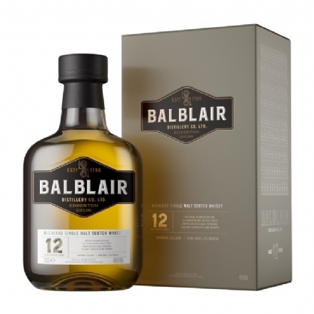 Balblair 12 Year Old Single Malt Whisky 700ml - Liquor Legends New Zealand