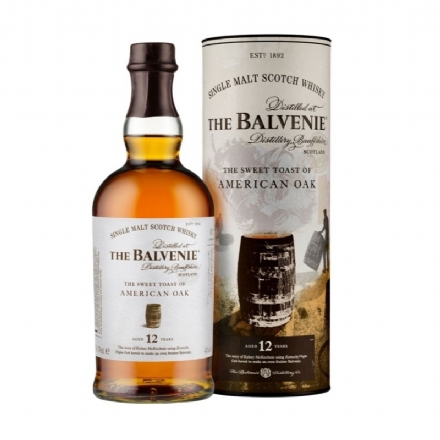 Balvenie 12 Year Old Sweet Toast of American Oak 700ml - Liquor Legends New Zealand