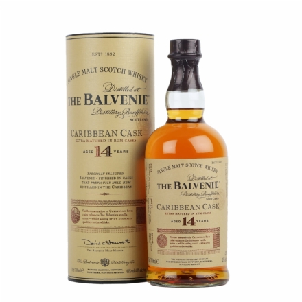Balvenie 14 Year Old Caribbean Cask 700ml - Liquor Legends New Zealand