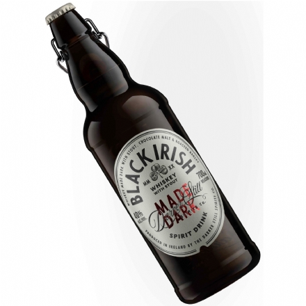 Black Irish Whiskey with Stout 700ml - Liquor Legends New Zealand