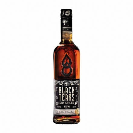 Black Tears Cuban Spiced Rum 700ml - Liquor Legends New Zealand