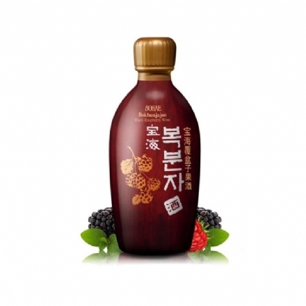 Bohae Bokbunja Black Raspberry Wine 375ml - Liquor Legends New Zealand