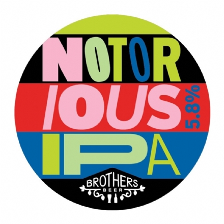 Brothers Beer Notorious IPA 20L Keg - Liquor Legends New Zealand