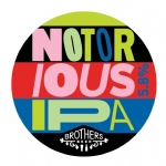 Brothers Beer Notorious IPA 20L Keg - brothers beer notorious ipa 20l keg - 1    - Liquor Legends New Zealand