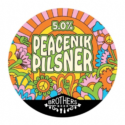 Brothers Beer Peacenik Pilsner 20L Keg - Liquor Legends New Zealand