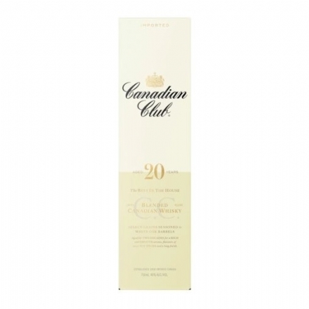 Canadian Club 20 Year Old 700ml - Liquor Legends New Zealand