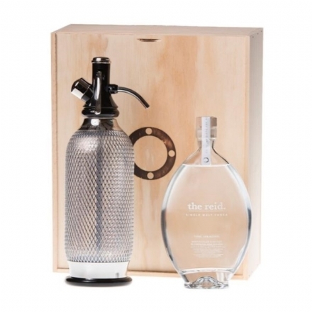 Cardrona Distillery The Reid Vodka With Soda Siphon Giftbox 750ml - Liquor Legends New Zealand