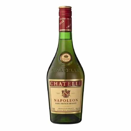 Chatelle Napoleon Brandy 1L - chatelle napoleon brandy 1l - 1    - Liquor Legends New Zealand