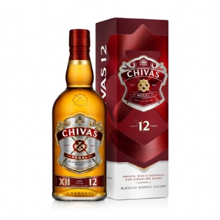 Chivas Regal 12 Years Blended Scotch Whisky 700ml - Liquor Legends New Zealand