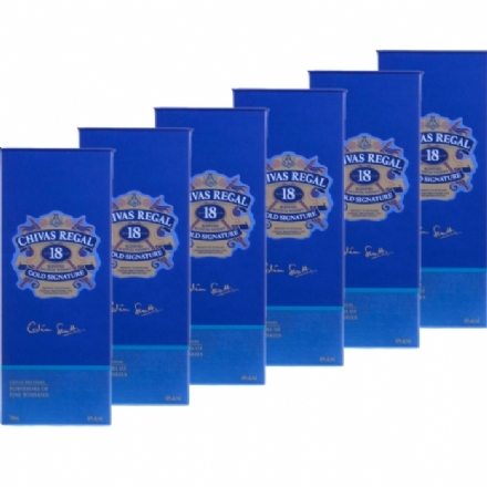 Chivas Regal 18 Years 6 Bottles Case Deal 700ml - Liquor Legends New Zealand