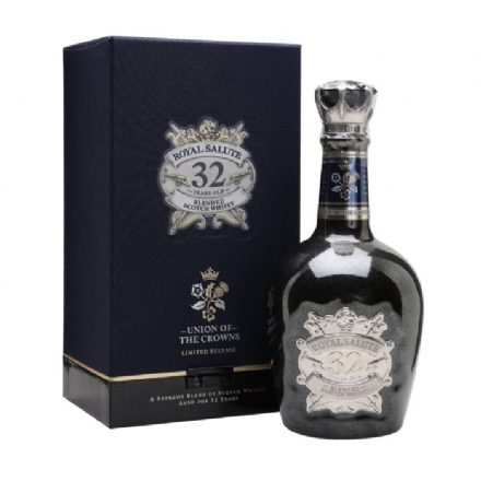 Chivas Regal 32 Years Royal Salute 500ml - chivas regal 32 years royal salute 500ml - 1    - Liquor Legends New Zealand