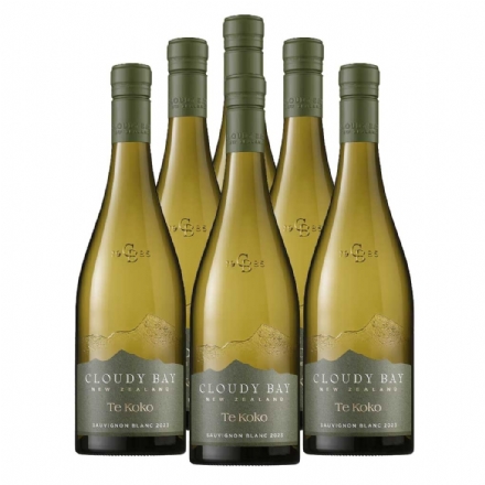 Cloudy Bay Te Koko Sauvignon Blanc 2023 6 Bottles Case Deal - Liquor Legends New Zealand