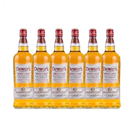 Dewars White Label 1L 6 Bottles Case Deal - dewars white label 1l 6 bottles case deal - 2    - Liquor Legends New Zealand