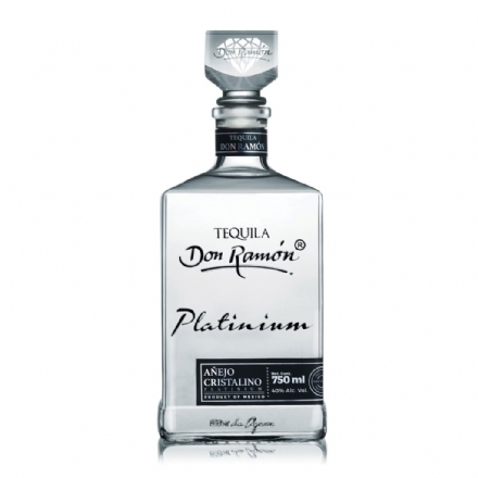 Don Ramon Platinum Anejo Cristalino Tequila 750ml - don ramon platinum anejo cristalino tequila 750ml - 1    - Liquor Legends New Zealand
