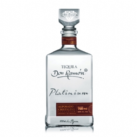 Don Ramon Platinum Reposado Cristalino Tequila 750ml - don ramon platinum reposado cristalino tequila 750ml - 1    - Liquor Legends New Zealand