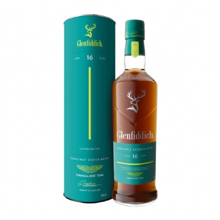 Glenfiddich 16 Year Old Aston Martin F1 Limited Edition Whisky 700ml - Liquor Legends New Zealand