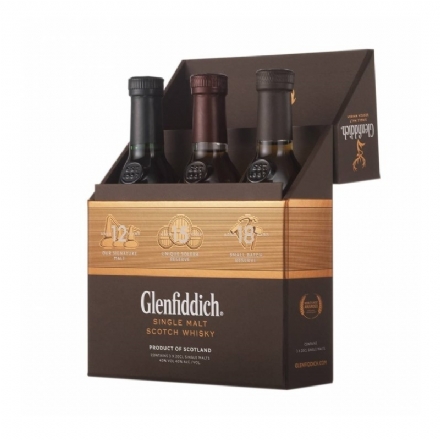 Glenfiddich Malt Tasting Collection 200ml 3 Pack - Liquor Legends New Zealand