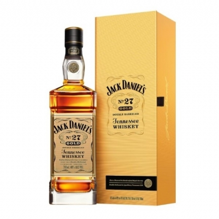Jack Daniels No. 27 Gold Tennessee Whiskey 700ml - jack daniels no 27 gold tennessee whiskey 700ml - 2    - Liquor Legends New Zealand