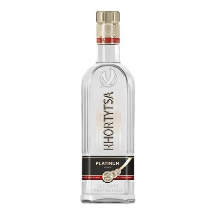 Khortytsa Platinum Ukrainian Vodka 1L - khortytsa platinum ukrainian vodka 1l - 1    - Liquor Legends New Zealand