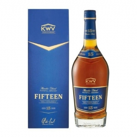 KWV 15 Year Old Brandy 750ml - kwv 15 year old brandy 750ml - 1    - Liquor Legends New Zealand