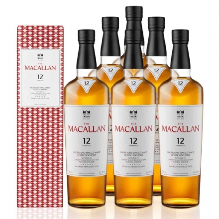 Macallan Double Cask 12 Year Old 700ml 6 Bottles Case Deal - Liquor Legends New Zealand