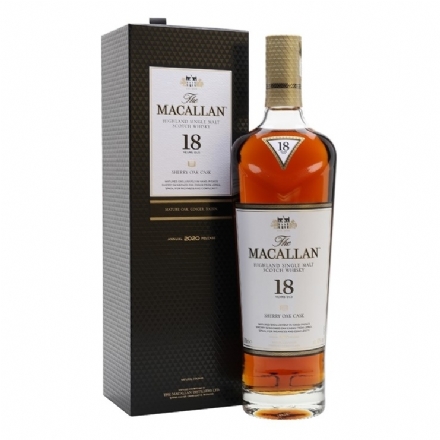 Macallan Sherry Oak 18 Year Old 700ml - Liquor Legends New Zealand