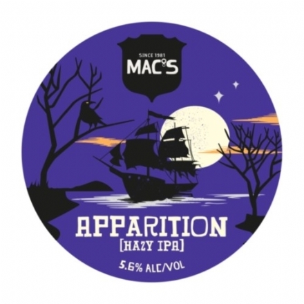 Macs Apparition Hazy IPA 25L Keg - macs apparition hazy ipa 25l keg - 1    - Liquor Legends New Zealand
