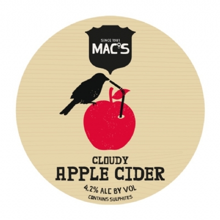 Mac's Cloudy Apple Cider 25L Keg - macs cloudy apple cider 25l keg - 1    - Liquor Legends New Zealand
