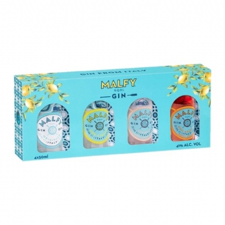 Malfy Gin Tasting Kit 4 Pack 50ml - Liquor Legends New Zealand