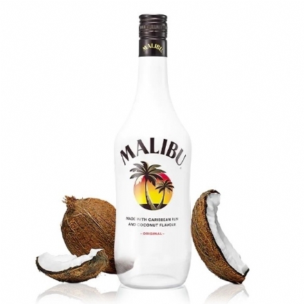 Malibu Original Coconut Rum 1L - malibu coconut rum liqueur 1l - 1    - Liquor Legends New Zealand