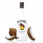 Malibu Original Coconut Rum 1L - malibu coconut rum liqueur 1l - 1    - Liquor Legends New Zealand