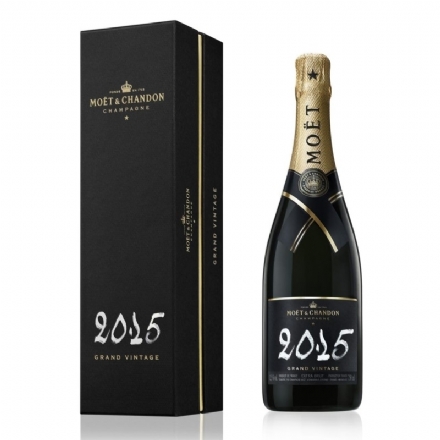 Moet & Chandon Grand Vintage 2015 Champagne With Giftbox - Liquor Legends New Zealand