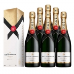 Moet & Chandon Imperial Brut NV 6 Bottles Case Deal - moet and chandon imperial brut nv 6 bottles case deal - 1    - Liquor Legends New Zealand