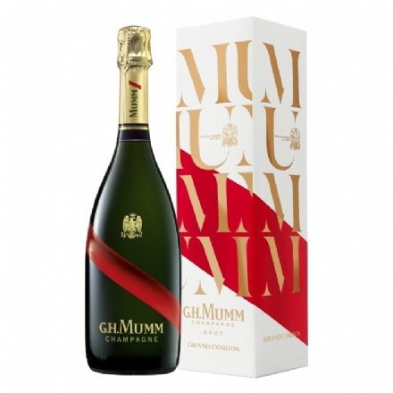 Mumm Grand Cordon Brut Giftbox 750ml - Liquor Legends New Zealand