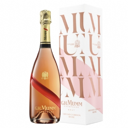 Mumm Grand Cordon Rose Champagne Giftbox - Liquor Legends New Zealand