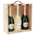 Perrier Jouet Champagne Discovery Wooden Giftbox - perrier jouet champagne discovery wooden giftbox - 1    - Liquor Legends New Zealand