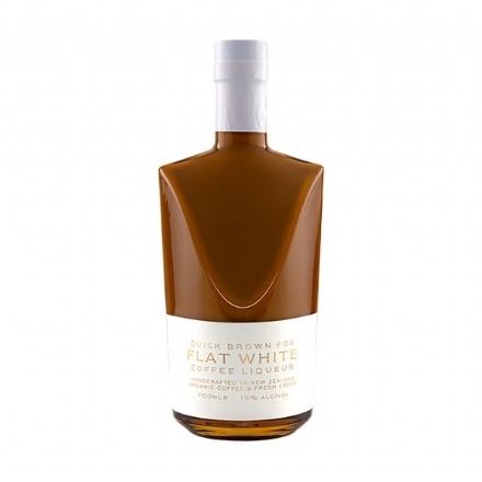 Quick Brown Fox Flat White Coffee Liqueur 700ml - quick brown fox flat white coffee liqueur 700ml - 1    - Liquor Legends New Zealand